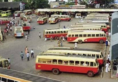 Kerala State Road Transport Corporation buses