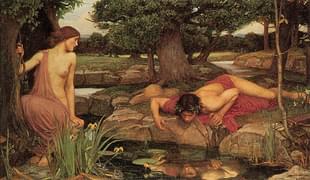 <i>E</i><i>cho And Narcissus</i>, John William Waterhouse. Wikimedia Commons