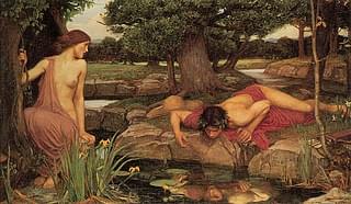 <i>E</i><i>cho And Narcissus</i>, John William Waterhouse. Wikimedia Commons

