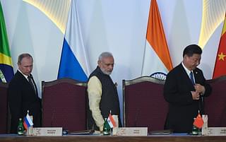 Putin, Modi and XI Jingping (PRAKASH SINGH/AFP/Getty Images)