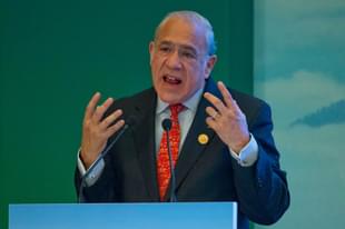 OECD secretary general Angel Gurría.