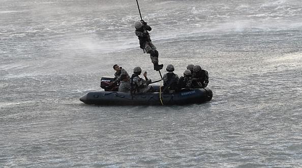 Marine Commandos (MARCOS) of the Indian Navy (INDRANIL MUKHERJEE/AFP/Getty Images)