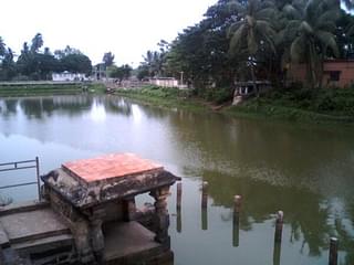 The pond is believed to have the waters of the Sapt Godavari.