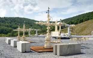 A Shale Gas Well. (Photo Credit: Max Philips)