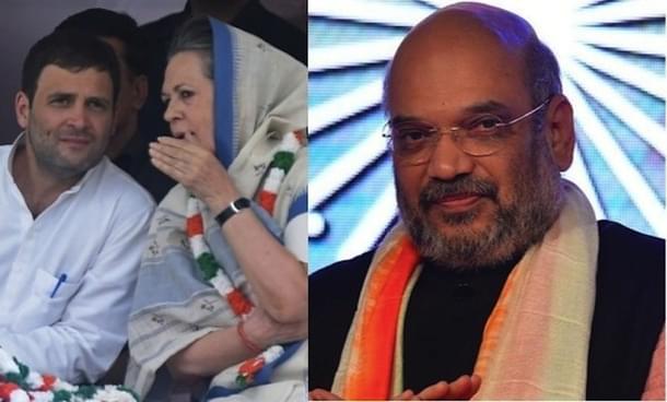 Gandhis and Amit Shah 
