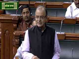 Finance Minister Arun Jaitley said GST would remove the multiple taxation system and thereby would benefit all. (ANI)