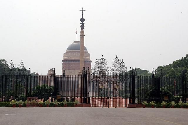 Rashtrapati Bhavan, the presidential palace in New Delhi, India. (David Castor)