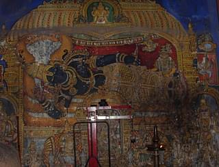 Sri Rangam: Disfigured temple painting and eroding cultural capital