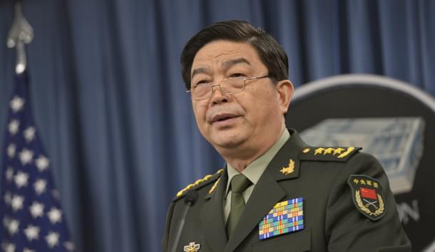 China’s National Defence Minister Gen Chang Wanquan