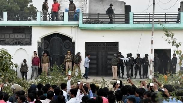 The building where the suspected IS militant was holed-up. (Photo: ANI)