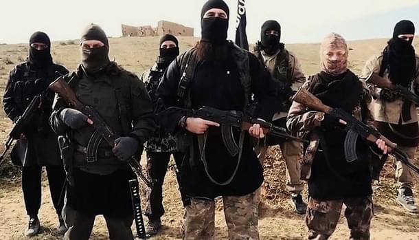 ISIS militants from China’s Muslim minority group.
