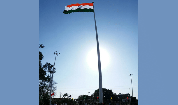 India’s tallest tricolour at 
Attari-Wagah
 Border.