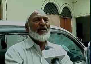 
Sartaj, father of the Islamic State terrorist who was killed in Lucknow.

