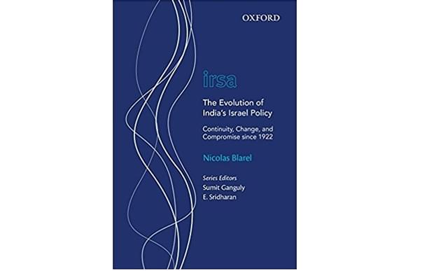 The cover of Nicolas Blarel’s The Evolution of India’s Israel Policy: Continuity, Change, and Compromise since 1922