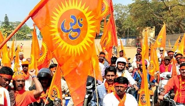 Vishwa Hindu Parishad members at a rally. (Representative Image)
