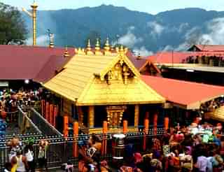 The Shabarimala Temple.