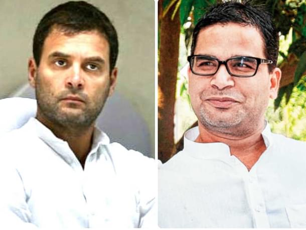Rahul Gandhi and Prashant Kishor