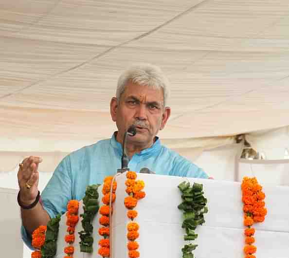 J&K LG Manoj Sinha (Sakib Ali/Hindustan Times via Getty Images)