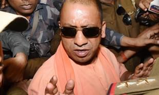 The Uttar Pradesh CM paid a surprise visit at the Hazratganj police station. (PTI)