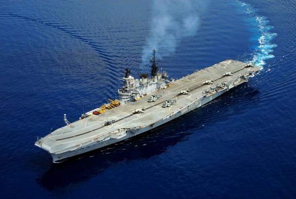 INS Viraat (SpokespersonNavy/Twitter)
