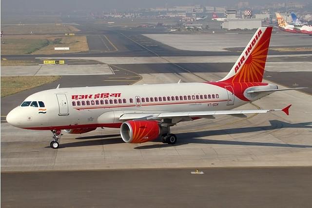 Air India airline (Sreenath y/Wikimedia Commons)