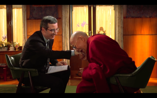 Dalai Lama and
John Oliver