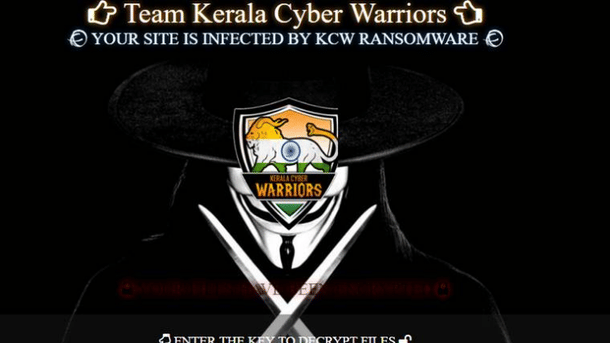 A screen grab of a Pakistan government’s website taken down  by Indian hackers.