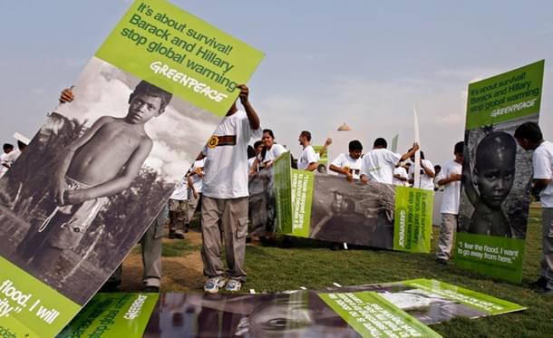 A GREENPEACE event in New Delhi, India. (representative image)