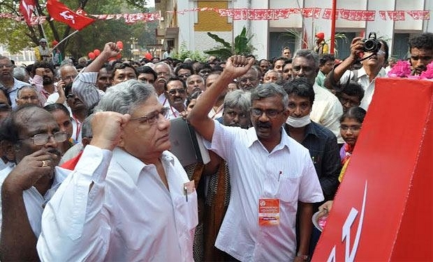 Communist Party of India  politburo member Sitaram Yechuri.