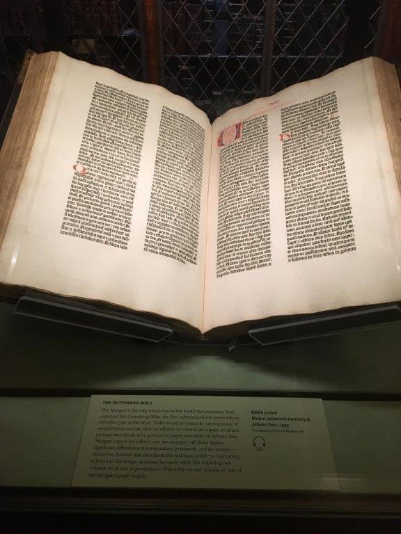 The <i>Gutenberg Bible.</i>