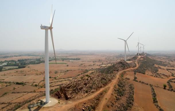 A wind energy farm in Rajasthan. (Energy Business Review)