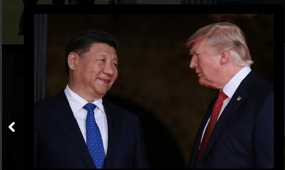 US President Donald Trump and China President Xi Jingping.