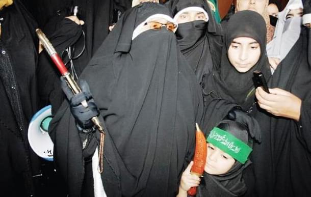 Separatist leader Asiya Andrabi.