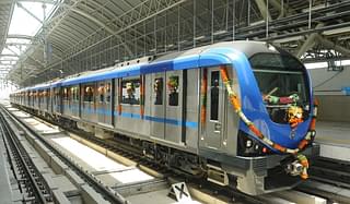 Chennai Metro rake built by Alstom India
