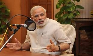 Prime Minister Narendra Modi in ‘Mann Ki Baat’ programme. (Representative image sourced from Twitter)  