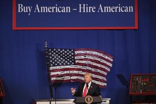US President Donald Trump signed an executive order seeking to revamp the H-1B visa programme. (Scott Olson/Getty Images)
