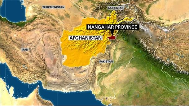 Location of the US strike along the Pakistan-Afghanistan border.