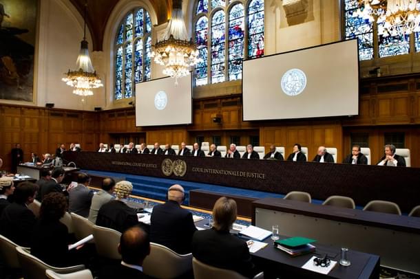 International Court of Justice, the principal judicial organ of the United Nations.