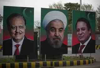 
Preparations in Islamabad for Iranian President Hassan Rouhaniin’s visit in 2015.