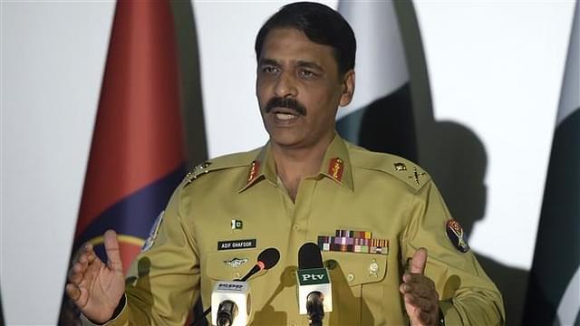 Pakistani army’s chief spokesman Major General Asif Ghafoor