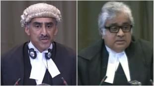Khawar Qureshi and Harish Salve 