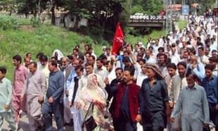 Protests in Gilgit. (Representative Image)