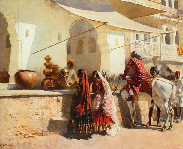 A market scene 