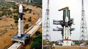 A side view of the fully integrated GSLV-Mark III. (ISRO)