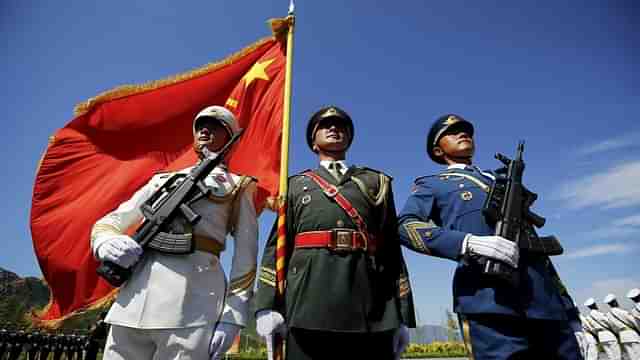 
PLA troops from all services train for military parade in Beijing. (Representative image)

