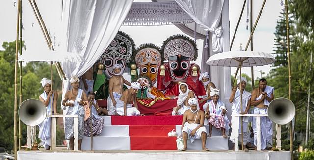 Lord Jagannath’s Rath Yatra, Imphal, Manipur.