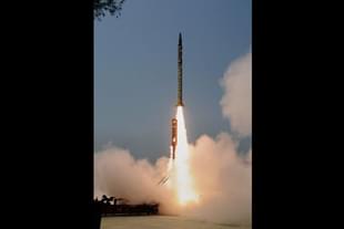 Intermediate Range Ballistic Missile, Agni II. (PTI)