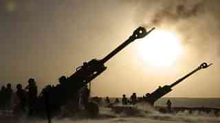 M777 howitzers manufactured by BAE Systems. 