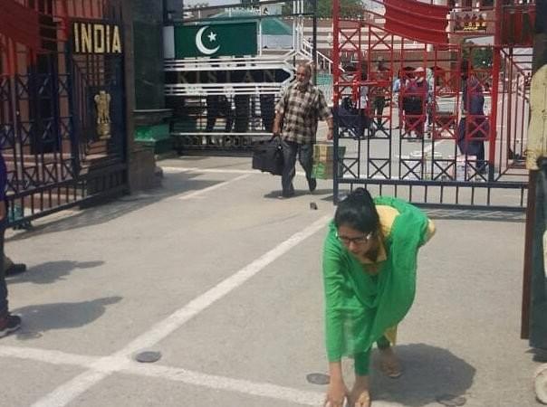 Indian national Uzma returns to India after she was forcefully married to a Pakistani man. (Twitter)