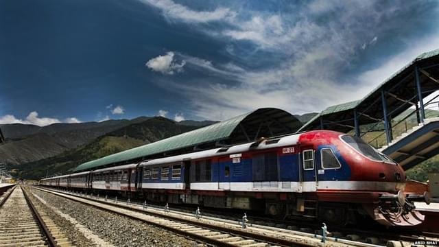 
An 18 km railway line linking Qazigund to Banihal in Kashmir.

(Abid Bhat) 
